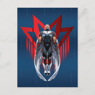 Carte Postale Avengers Classiques   Insigne Icône Falcon