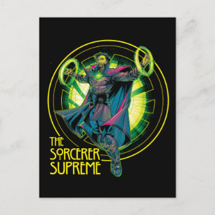 Carte Postale Avengers   Le Sorcier Suprême Docteur Strange