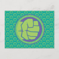Avengers | Logo Hulk pointillé