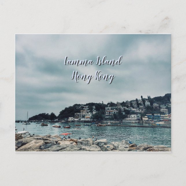Carte Postale AVENIR | LAMMA ISLAND, HONG KONG Travel (Devant)