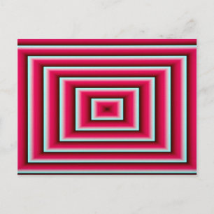 Carte Postale Avent à air rouge