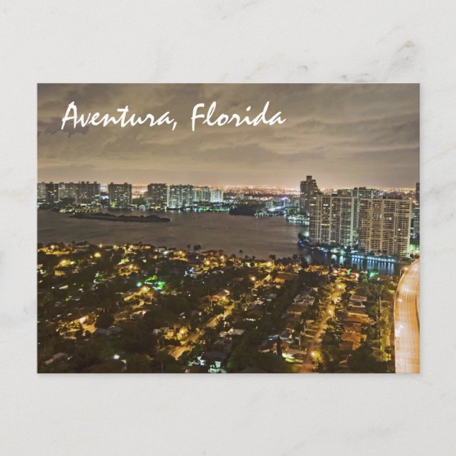 Carte Postale Aventura, Floride, États-Unis (Devant)