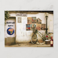 Carte postale Aventure en attente