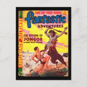 Carte Postale Aventures Fantastiques v06 n02 (Avr 1944)_Art de P