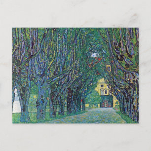 Carte Postale Avenue Au château Park by Gustav Klimt