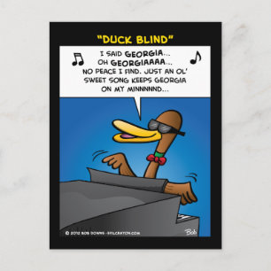 Carte Postale "Aveugle de canard"