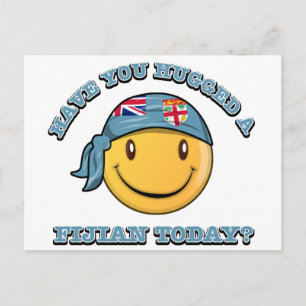 Carte Postale Avez-vous embrassé un Fidjien aujourd'hui ?