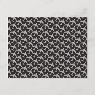 Carte Postale Aviateur Gray Plane Airplanes