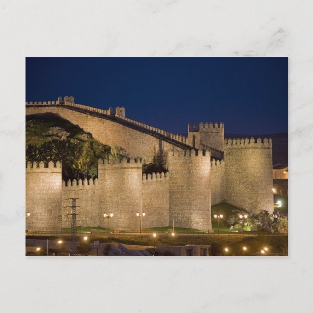 Carte Postale Avila, Castille et Leon, Espagne (Devant)