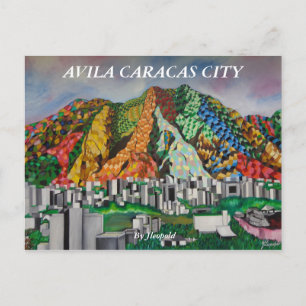 CARTE POSTALE AVILA MELANGE CARACAS