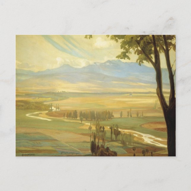 Carte postale "Avila Morning" de Rivera (Devant)