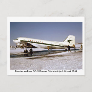 Carte postale avion
