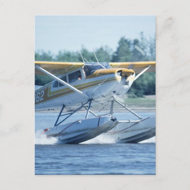 Carte Postale Avion (Devant)