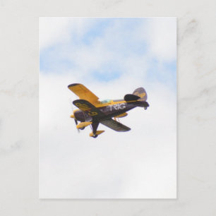 Carte Postale Avion aérobie en vol