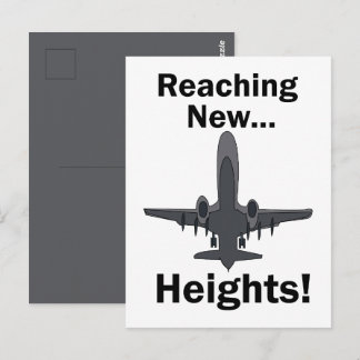 Carte Postale Avion atteignant de nouveaux sommets Citation Insp