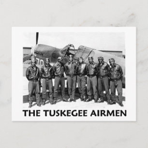 Carte Postale Avion de Tuskegee