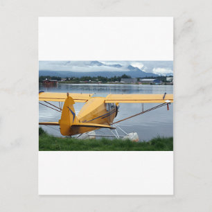 Carte Postale Avion flottant 6, Lake Hood, Anchorage, Alaska, Ét