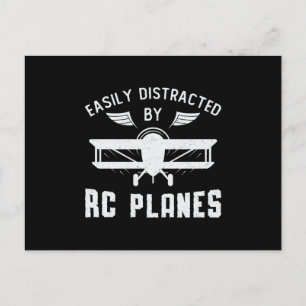 Carte Postale Avion RC Aéronefs Facilement Distrait Par Les Avio