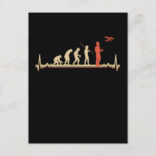 Carte Postale Avion RC Pilot Evolution Modèle Rétro