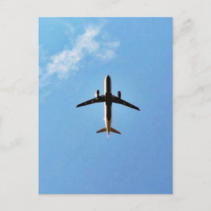 Carte Postale Avion Sur Ciel