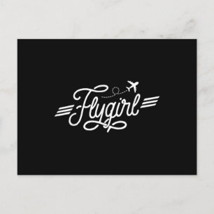 Carte Postale Avion Vintage de l'aviation
