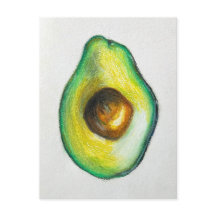 Avocado Oil Pastel Dessin d'oeuvres originales
