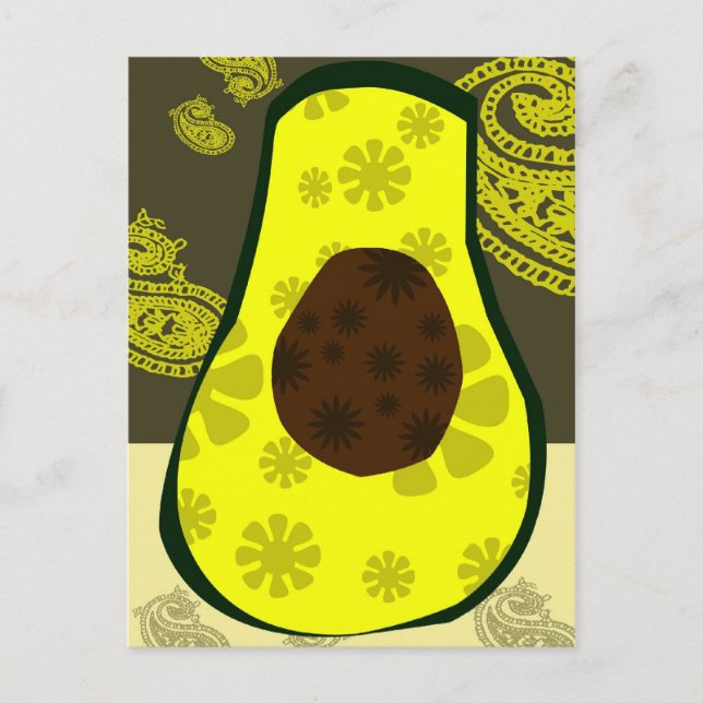 Carte postale Avocado Pickle (Devant)