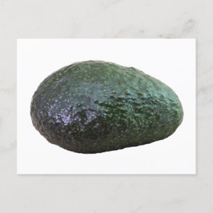 Carte Postale Avocado vert foncé Fruit frais à vie morte Photo