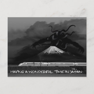 Carte Postale Avoir un temps merveilleux au Japon