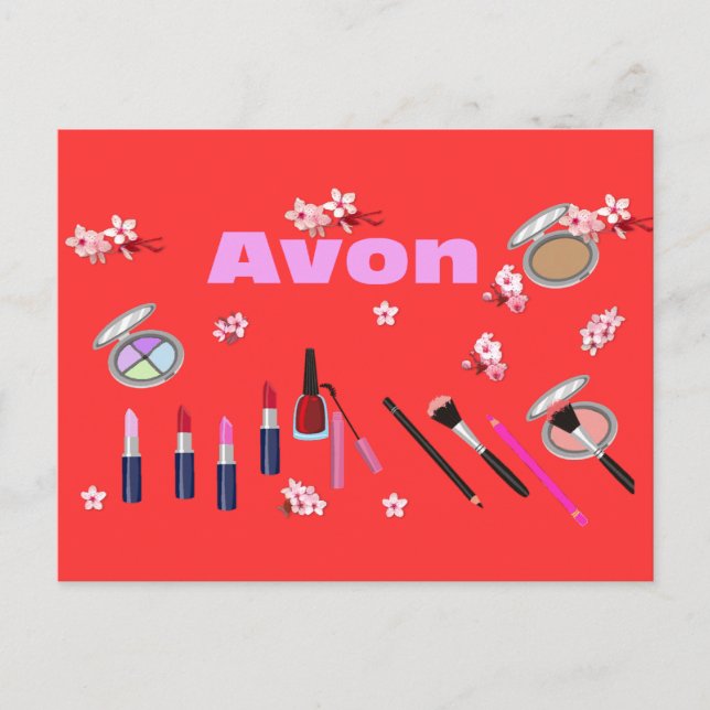 Carte postale Avon (Devant)