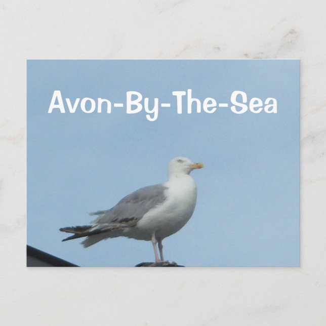 Carte Postale Avon-By-The-Sea (Devant)