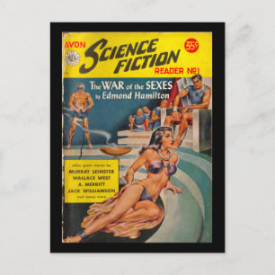 Carte Postale Avon Science Fiction Reader 01 (1951.Avon)_Pulp Ar