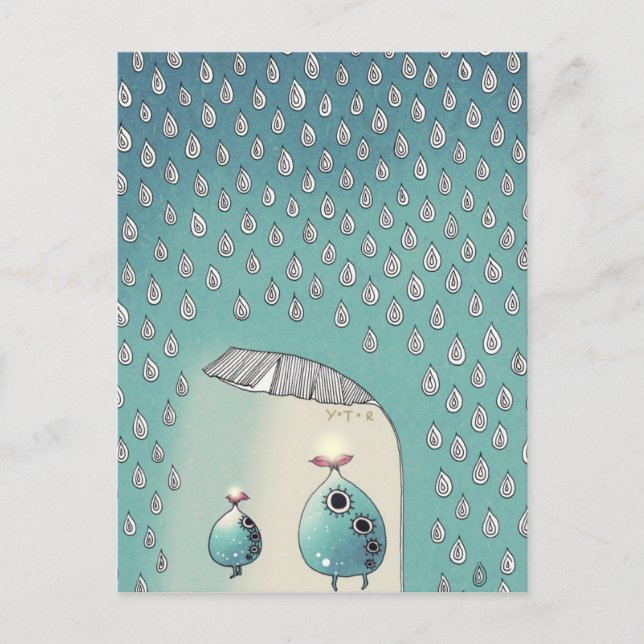 Carte Postale Avril Douche 2012 (Devant)