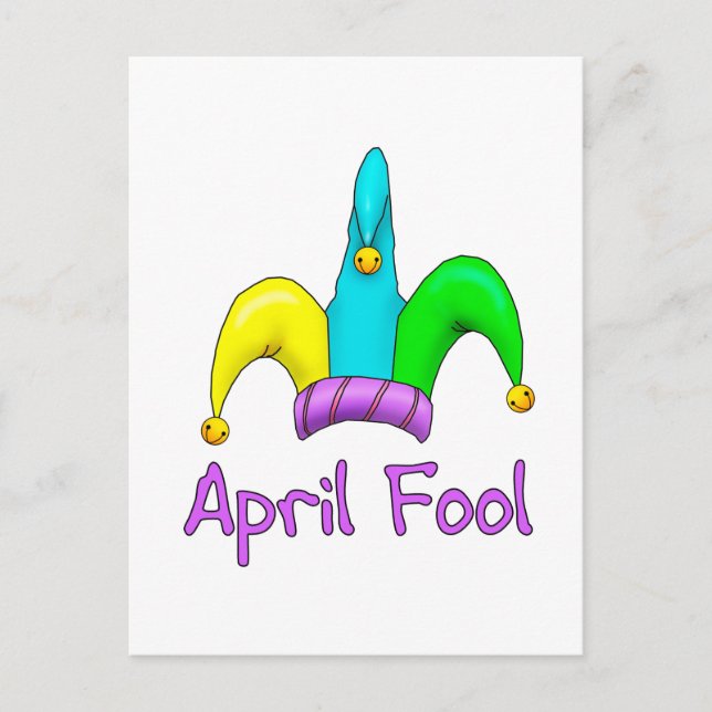 Carte Postale Avril Fool (Devant)