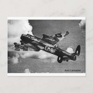 Carte Postale Avro-Lancaster