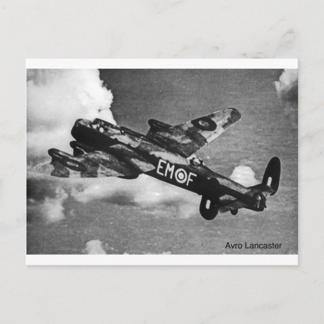 Carte Postale Avro-Lancaster (Devant)