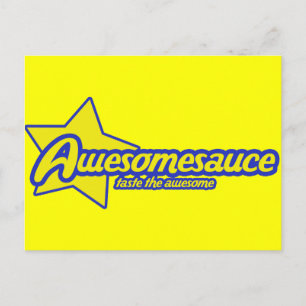 Carte Postale Awesomesauce