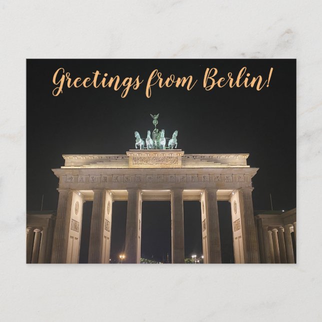 Carte Postale aWorld2Celebrate : Salutations de l'Allemagne! (Devant)