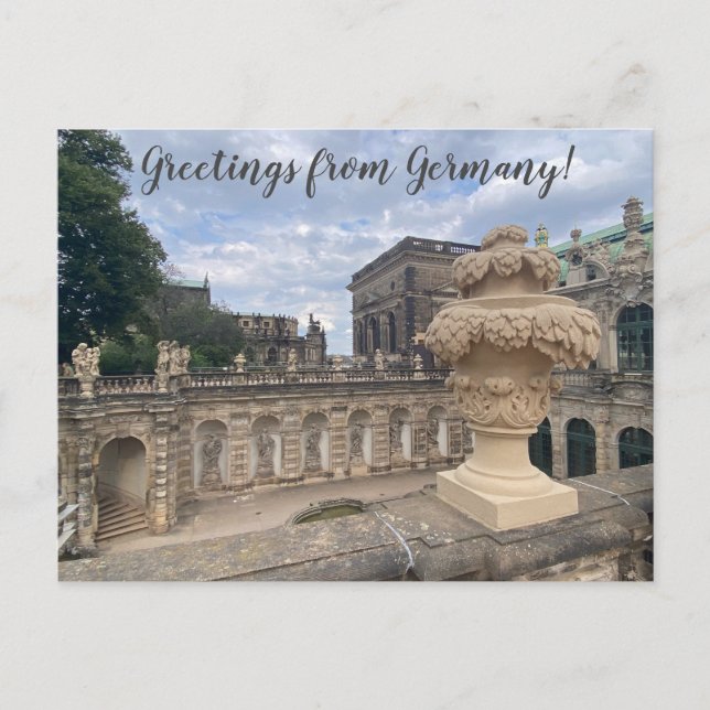 Carte Postale aWorld2Celebrate : Salutations de l'Allemagne! (Devant)