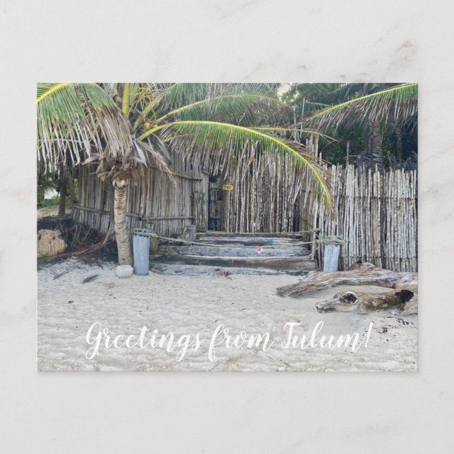 Carte Postale aWorld2Celebrate : Salutations de Tulum! (Devant)