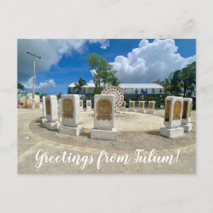 Carte Postale aWorld2Celebrate : Salutations de Tulum!