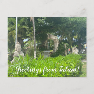 Carte Postale aWorld2Celebrate : Salutations de Tulum!