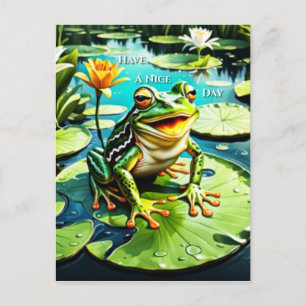 Carte Postale Ayez Une Belle Grenouille À Leap Day