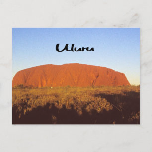 Carte Postale Ayres Rock