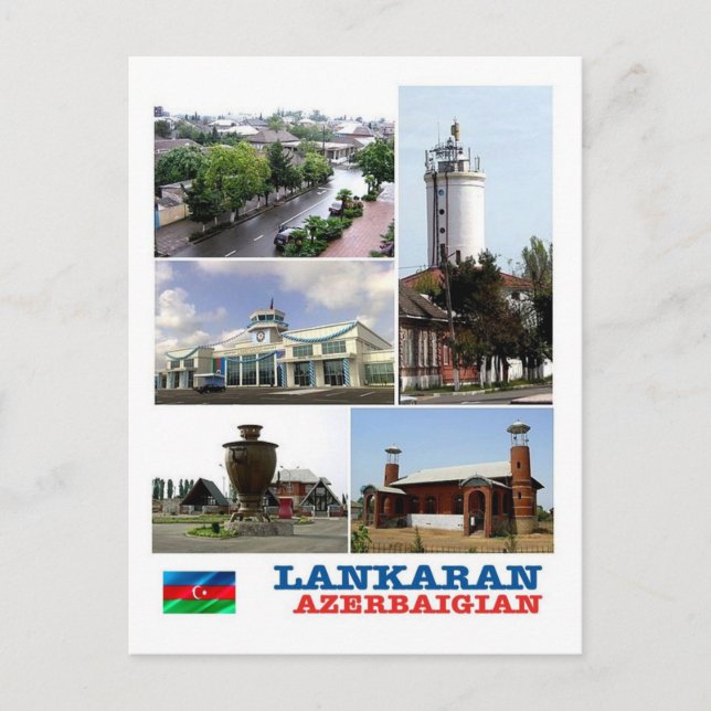 Carte Postale Azerbaijan - Lankaran - Mosaic - (Devant)