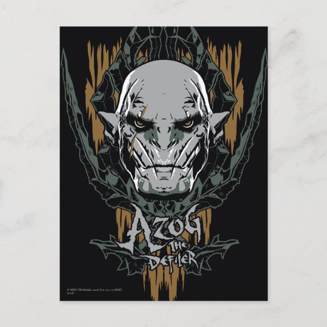 Carte Postale Azog (Devant)