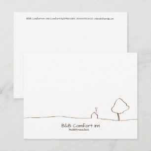 Carte Postale B&B Comfort Inn