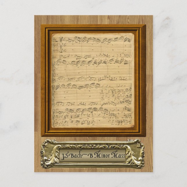 Carte Postale B Masse mineure (Devant)