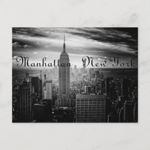 Carte Postale B&W New York