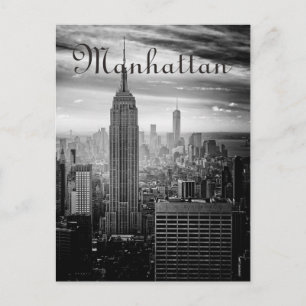 Carte Postale B&W New York